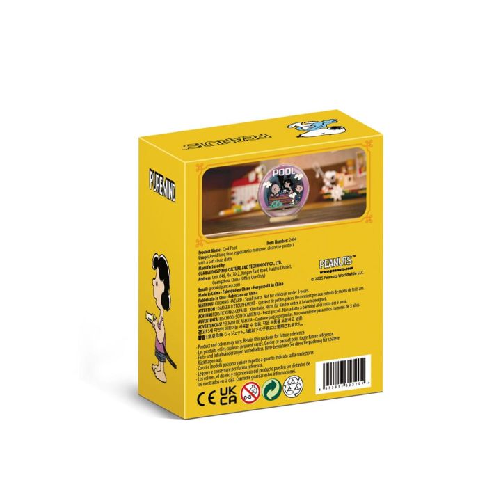 Peanuts Puremind Model Kit Wooden Theater Globe Cool Pool