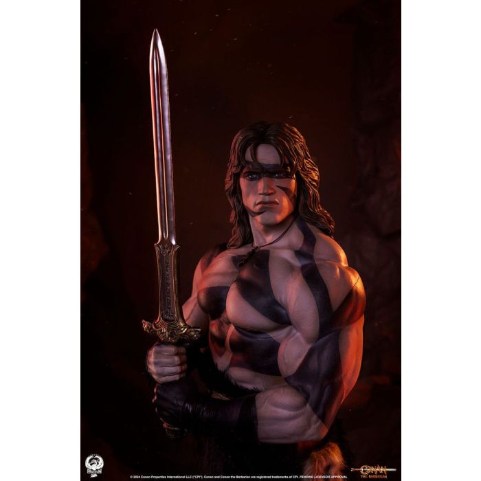 Conan the Barbarian Elite Series Statue 1/2 Conan Warpaint Edition 116 cm