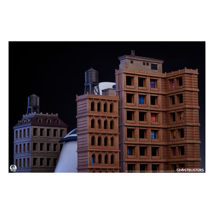 The Ghostbusters Diorama Statue Stay Puft Marshmallow Man Deluxe Edition 74 cm  