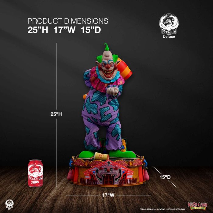 Killer Klowns from Outer Space Premier Series Statue 1/4 Jumbo Deluxe Edition 64 cm