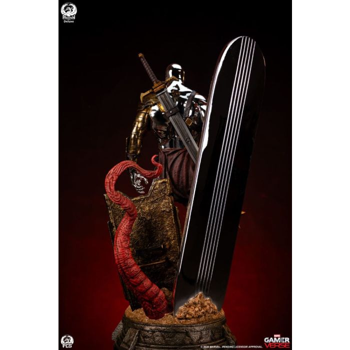 Marvel Gamerverse Statue 1/3 Silver Surfer Deluxe Edition 77 cm