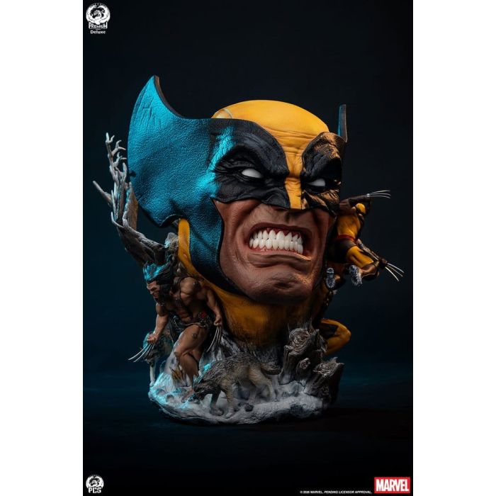 Marvel Fine Art Bust Wolverine Deluxe Edition 48 cm 
