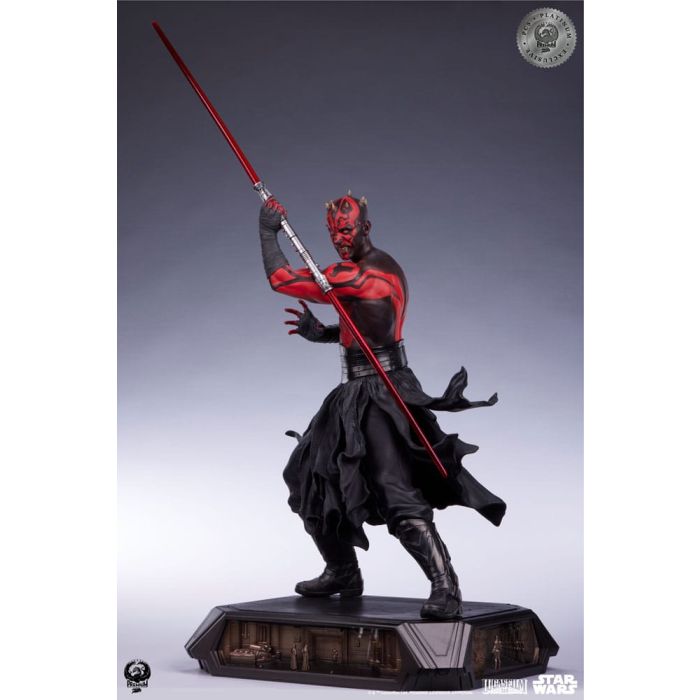 Star Wars Epic Series Statue 1/3 Darth Maul Platinum Exclusive 86 cm  