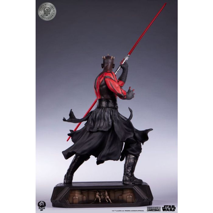 Star Wars Epic Series Statue 1/3 Darth Maul Platinum Exclusive 86 cm  