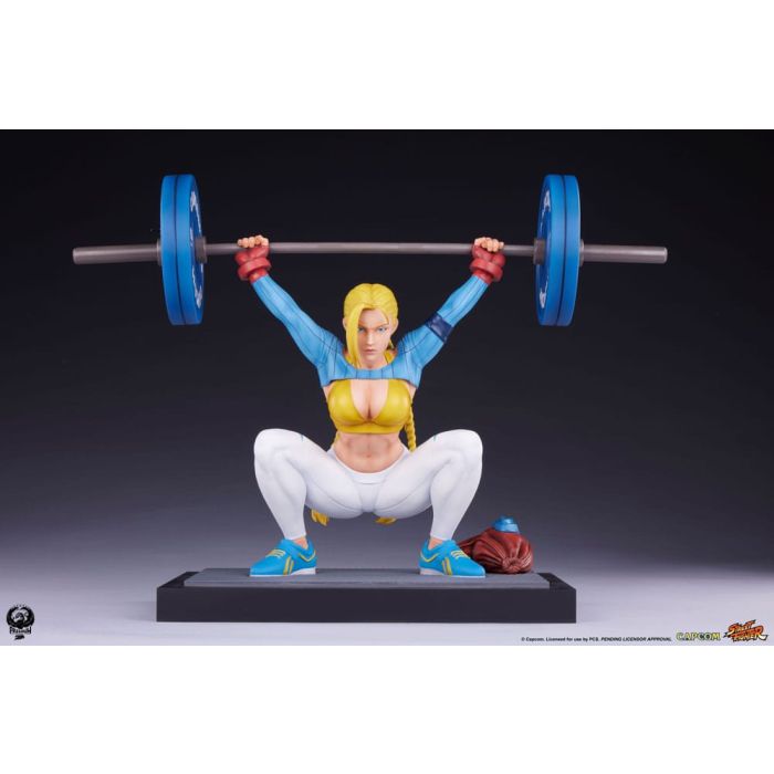 Street Fighter Premier Series Statue 1/4 Cammy: Powerlifting Alpha 41 cm