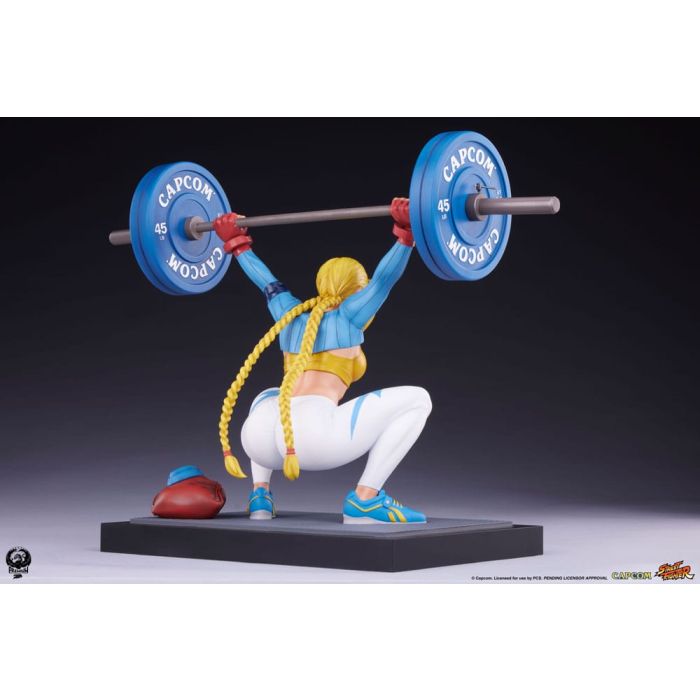 Street Fighter Premier Series Statue 1/4 Cammy: Powerlifting Alpha 41 cm