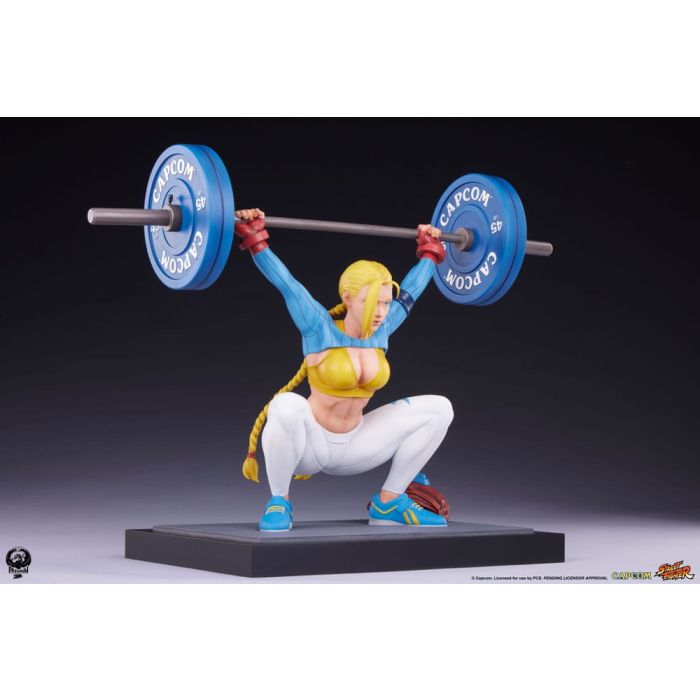 Street Fighter Premier Series Statue 1/4 Cammy: Powerlifting Alpha 41 cm