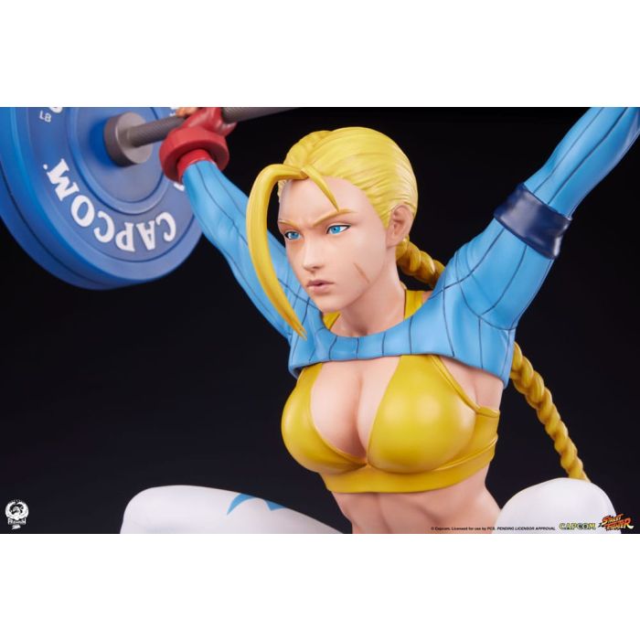 Street Fighter Premier Series Statue 1/4 Cammy: Powerlifting Alpha 41 cm