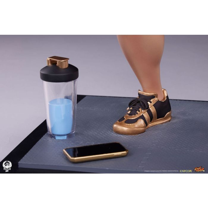 Street Fighter Premier Series Statue 1/4 Chun-Li Powerlifting (Battle Edition) 37 cm