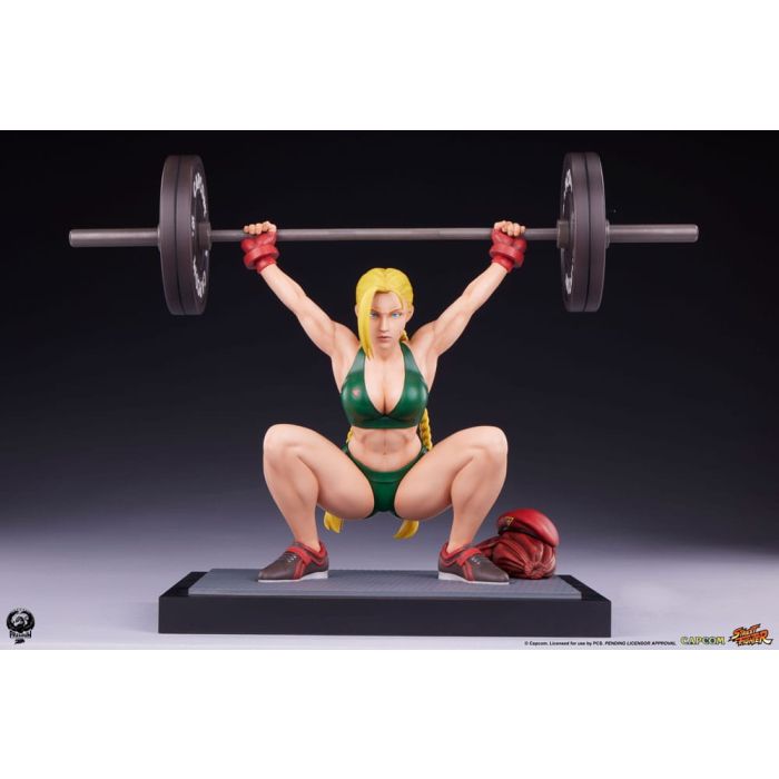 Street Fighter Premier Series Statue 1/4 Cammy: Powerlifting 41 cm