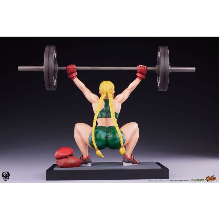 Street Fighter Premier Series Statue 1/4 Cammy: Powerlifting 41 cm