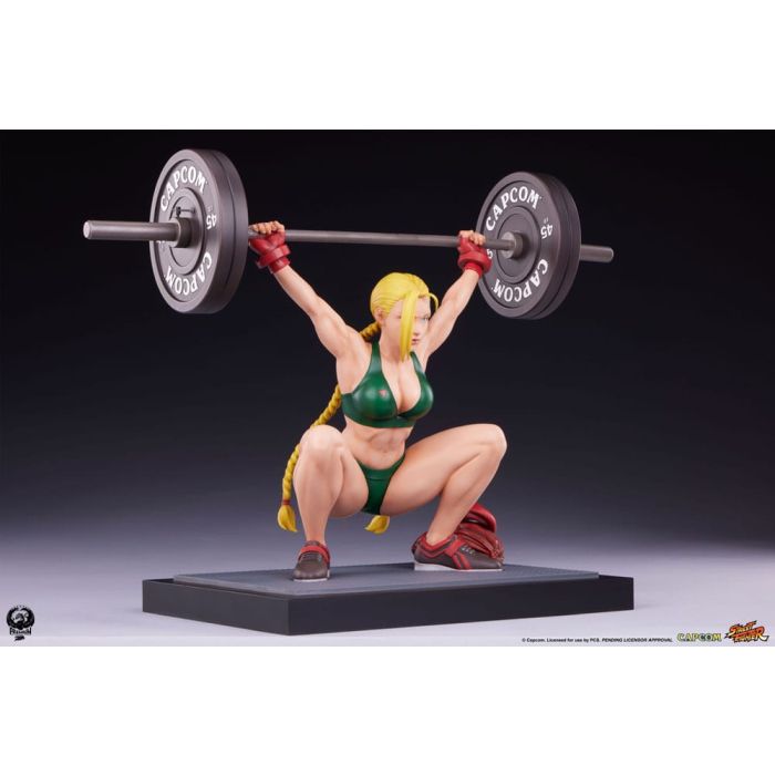 Street Fighter Premier Series Statue 1/4 Cammy: Powerlifting 41 cm