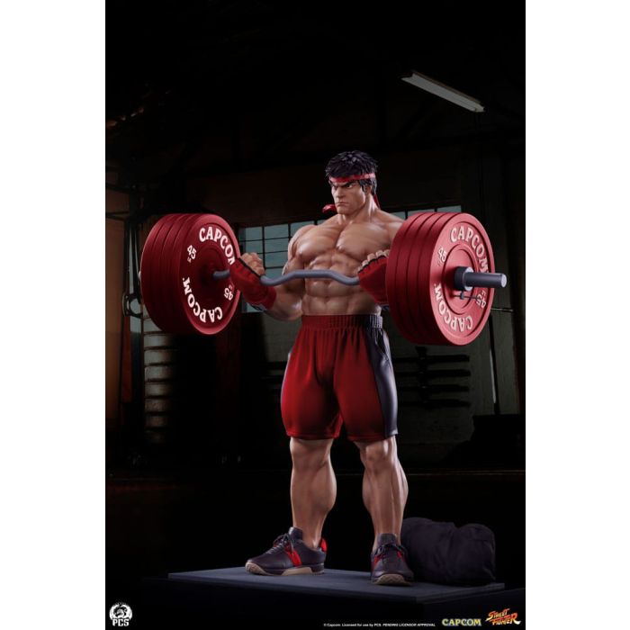 Street Fighter Premier Series Statue 1/4 Ryu: Powerlifting 53 cm