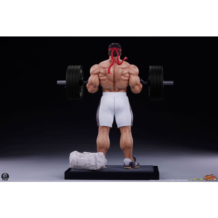 Street Fighter Premier Series Statue 1/4 Ryu Battle Edition: Powerlifting 53 cm