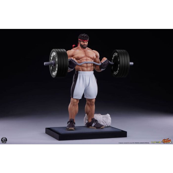 Street Fighter Premier Series Statue 1/4 Ryu Battle Edition: Powerlifting 53 cm