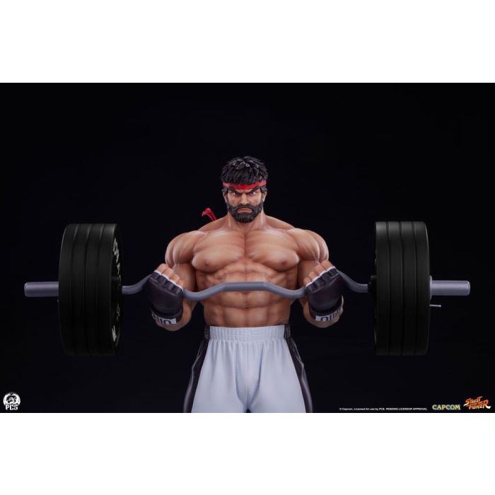 Street Fighter Premier Series Statue 1/4 Ryu Battle Edition: Powerlifting 53 cm