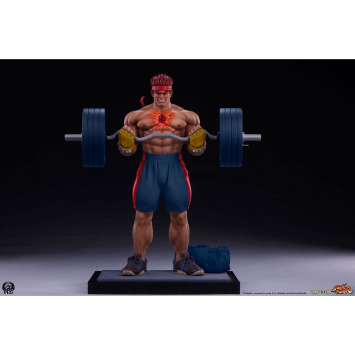 Street Fighter Premier Series Statue 1/4 Evil Ryu: Powerlifting 53 cm