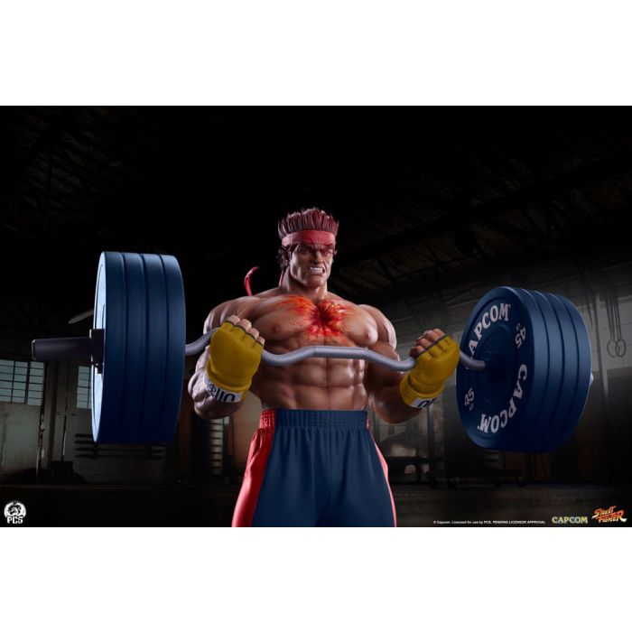 Street Fighter Premier Series Statue 1/4 Evil Ryu: Powerlifting 53 cm