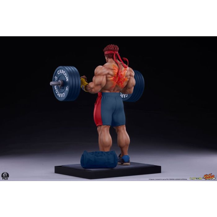 Street Fighter Premier Series Statue 1/4 Evil Ryu: Powerlifting 53 cm
