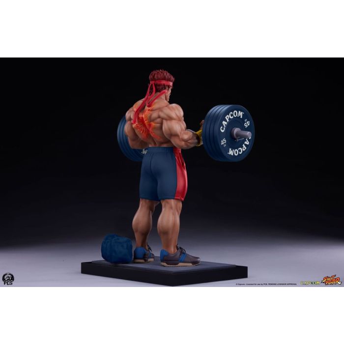 Street Fighter Premier Series Statue 1/4 Evil Ryu: Powerlifting 53 cm