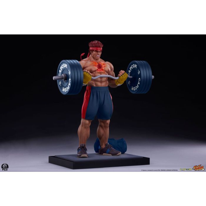 Street Fighter Premier Series Statue 1/4 Evil Ryu: Powerlifting 53 cm