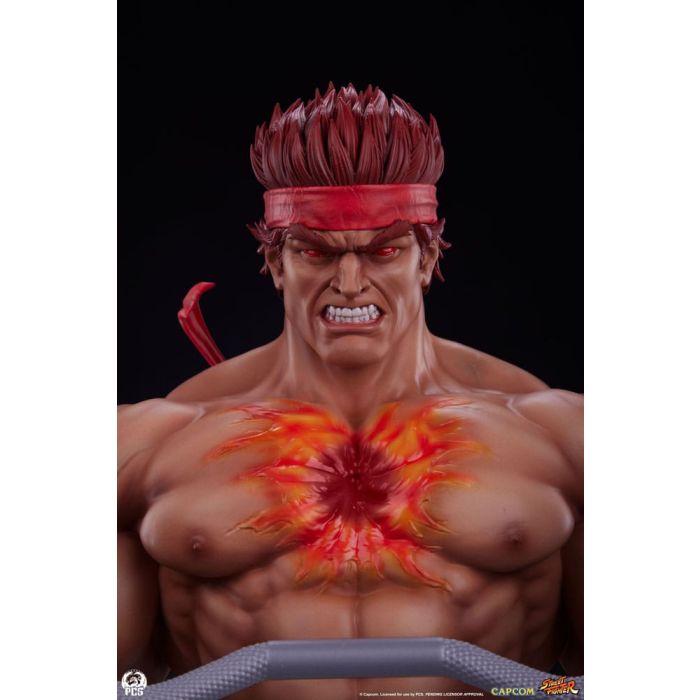 Street Fighter Premier Series Statue 1/4 Evil Ryu: Powerlifting 53 cm