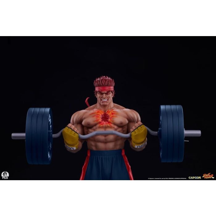 Street Fighter Premier Series Statue 1/4 Evil Ryu: Powerlifting 53 cm