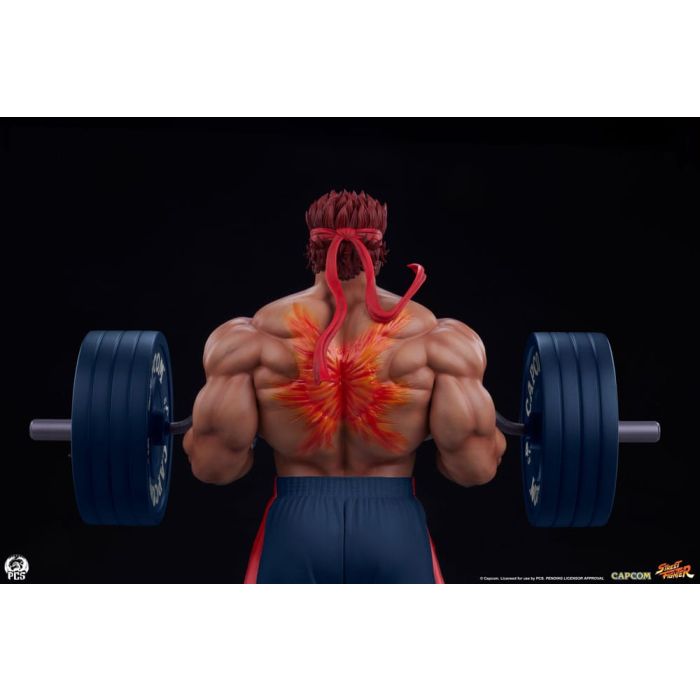 Street Fighter Premier Series Statue 1/4 Evil Ryu: Powerlifting 53 cm