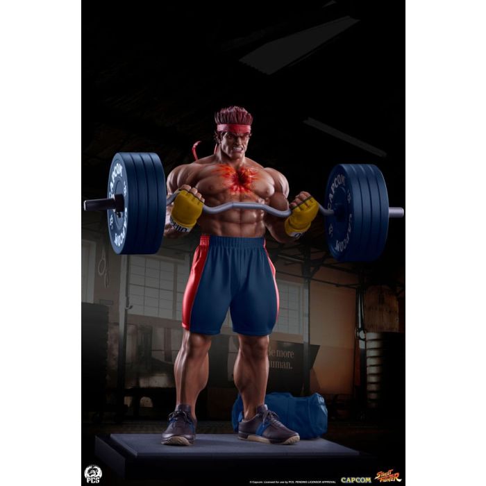 Street Fighter Premier Series Statue 1/4 Evil Ryu: Powerlifting 53 cm