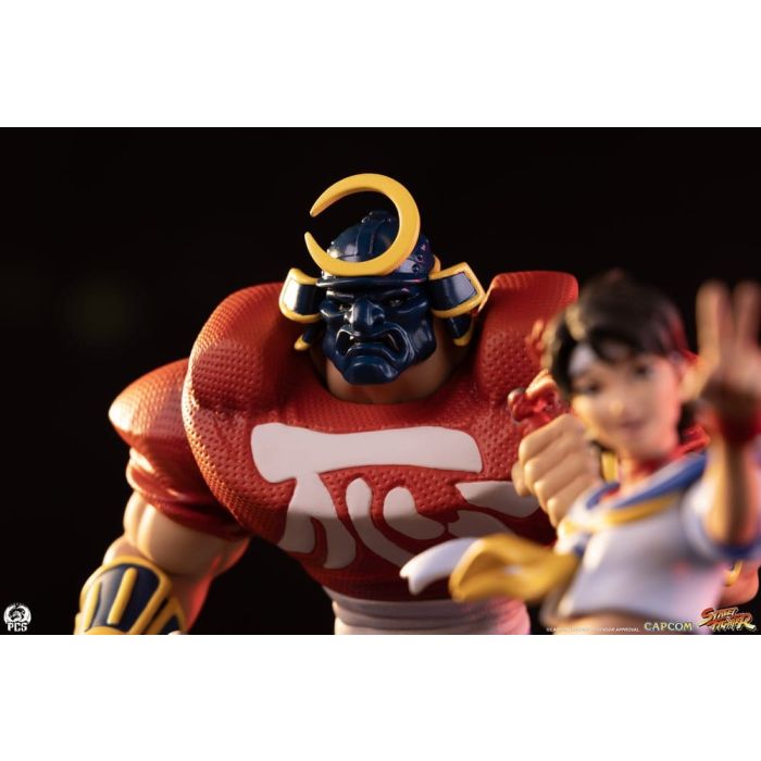 Street Fighter Street Jam Statues 1/10 Sakura & Sodom 22 cm