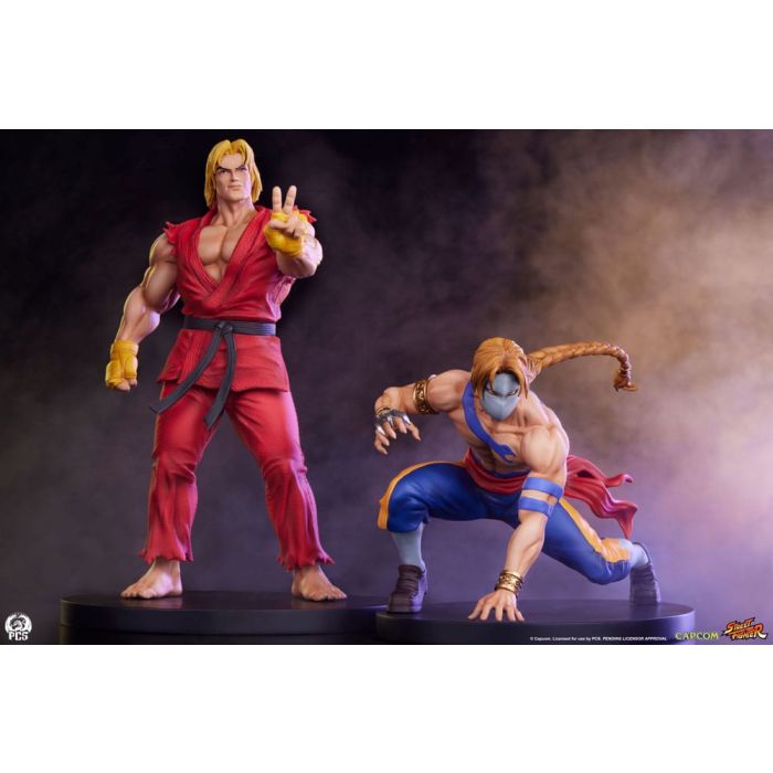 Street Fighter Street Jam Statuen 1/10 Ken & Vega Set