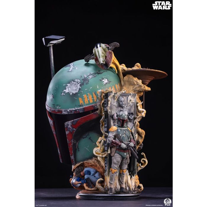 Star Wars The Empire Strikes Back Fine Art Bust Boba Fett 50 cm