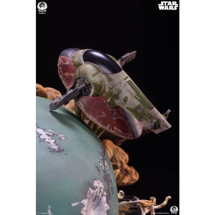 Star Wars The Empire Strikes Back Fine Art Bust Boba Fett Deluxe Edition 50 cm