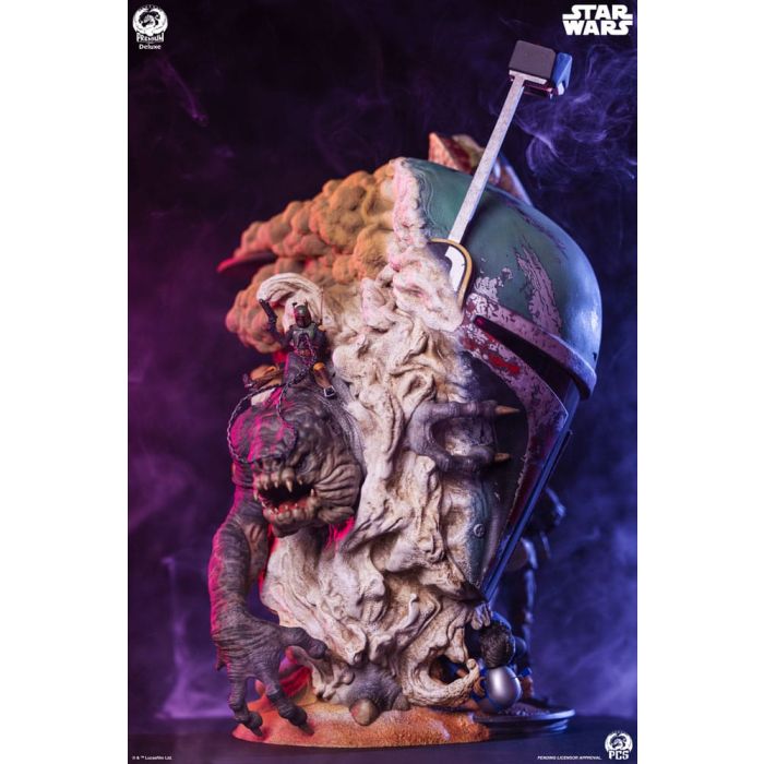 Star Wars The Empire Strikes Back Fine Art Bust Boba Fett Deluxe Edition 50 cm