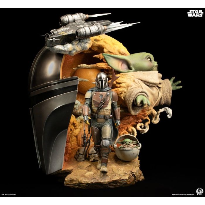 Star Wars: The Mandalorian Fine Art Bust 41 cm