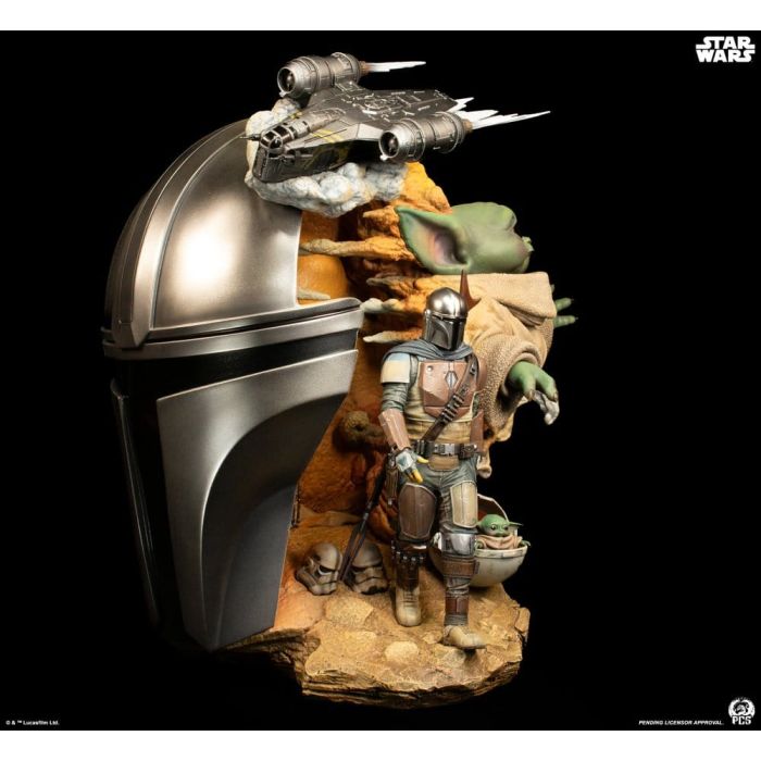 Star Wars: The Mandalorian Fine Art Bust 41 cm