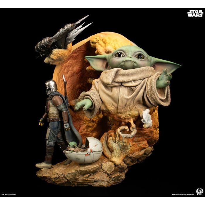 Star Wars: The Mandalorian Fine Art Bust 41 cm
