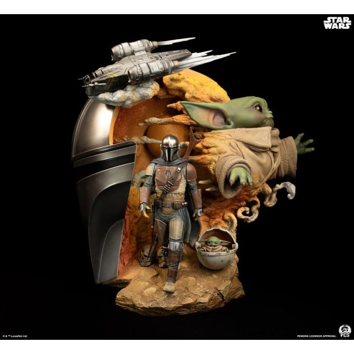 Star Wars: The Mandalorian Fine Art Bust 41 cm