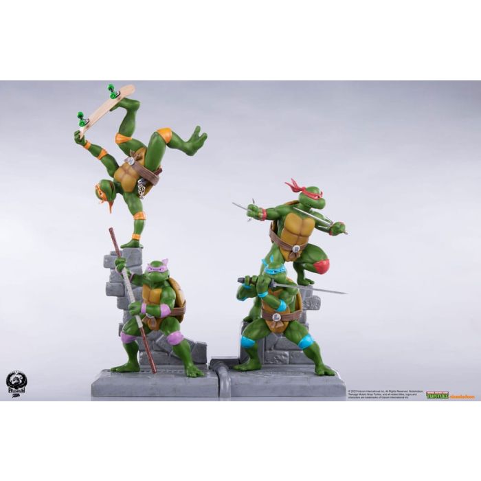 Teenage Mutant Ninja Turtles PVC Statue 4-pack 20 cm