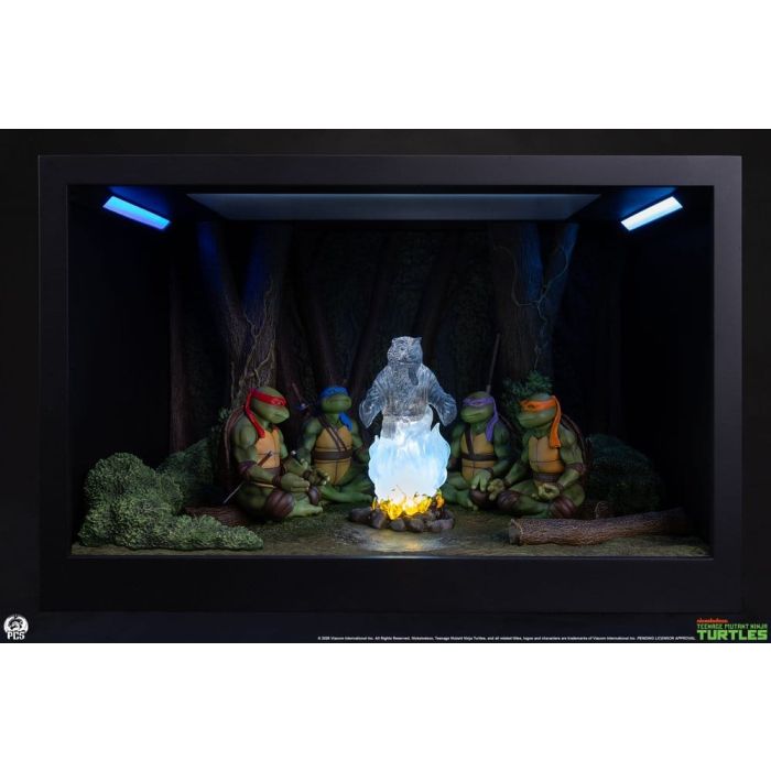 Teenage Mutant Ninja Turtles (Movie Moments) Mini Scale Diorama Splinter's Spirit 36 cm