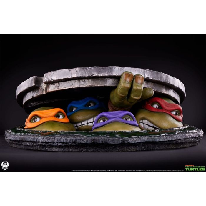 Teenage Mutant Ninja Turtles Diorama Statue 1/1 Underground 41 cm