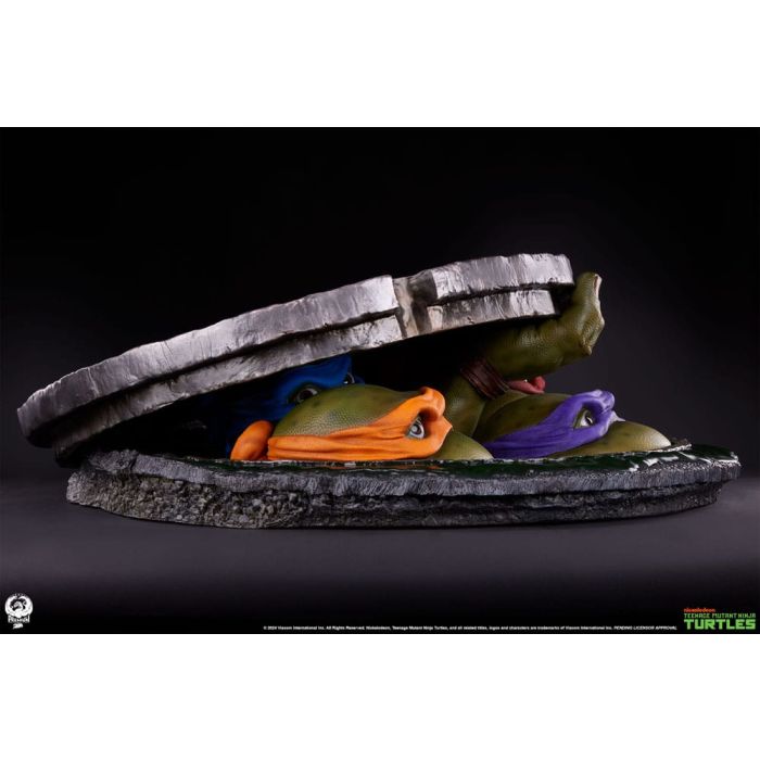 Teenage Mutant Ninja Turtles Diorama Statue 1/1 Underground 41 cm