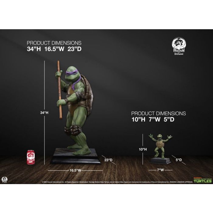 Teenage Mutant Ninja Turtles Statue 1/2 Donatello Deluxe Edition 86 cm 