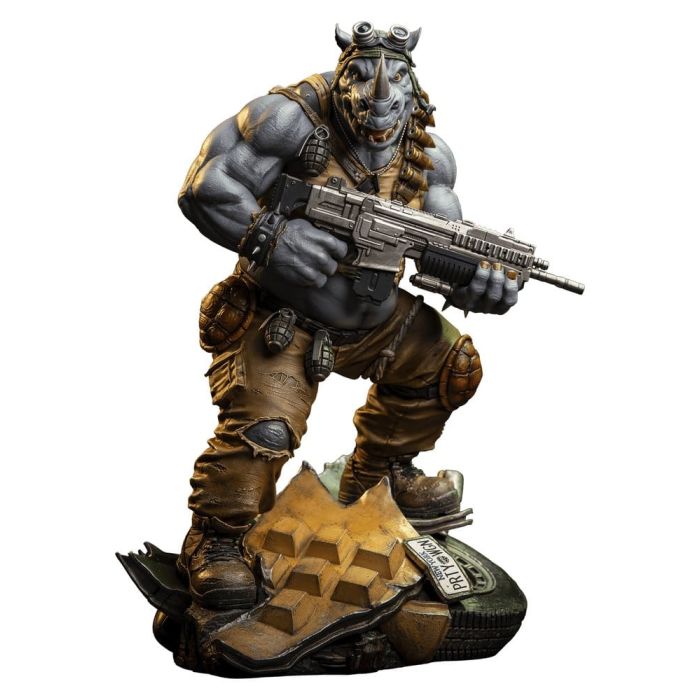 Teenage Mutant Ninja Turtles Legends Statue 1/3 Rocksteady 69 cm