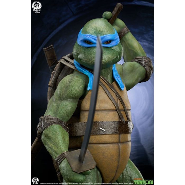 Teenage Mutant Ninja Turtles Statue 1/2 Leonardo Deluxe Edition 86 cm