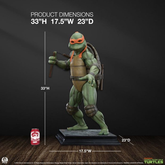 Teenage Mutant Ninja Turtles Statue 1/2 Michelangelo 84 cm