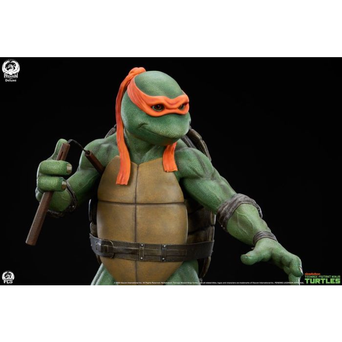 Teenage Mutant Ninja Turtles Statue 1/2 Michelangelo Deluxe Edition 84 cm