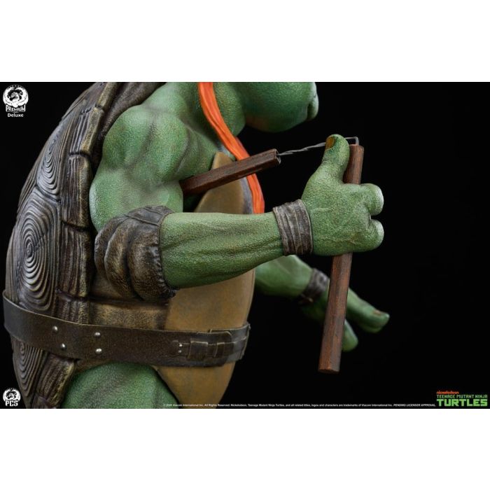 Teenage Mutant Ninja Turtles Statue 1/2 Michelangelo Deluxe Edition 84 cm