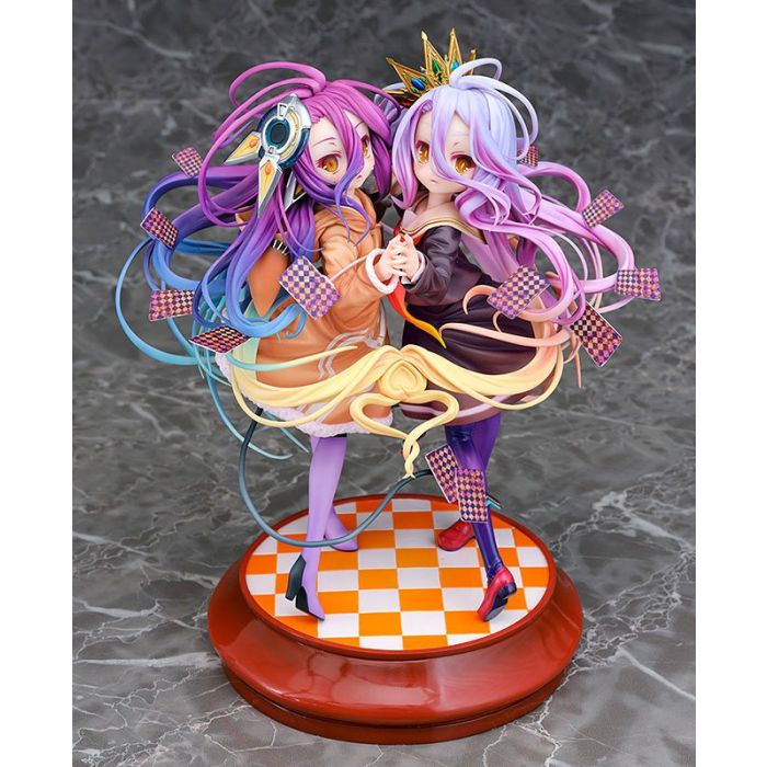 No Game No Life Statue 1/7 Shiro & Schwi 22 cm