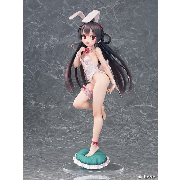 Maitetsu Last Run!! Statue 1/3 Hachiroku: White Bunny Ver. 40 cm